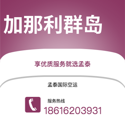 广州到加那利群岛空运公司|广州至加那利群岛航空运输2