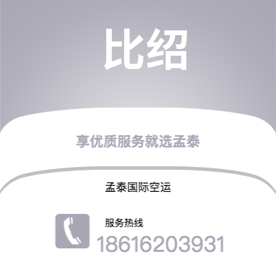 广州到比绍空运公司|广州至比绍航空运输2
