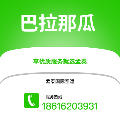 广州到巴拉那瓜空运公司|广州至巴拉那瓜航空运输2