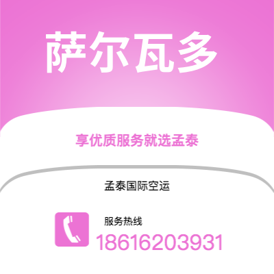 广州到萨尔瓦多空运公司|广州至萨尔瓦多航空运输2