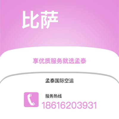 白山市到比萨空运公司|白山市至意大利比萨航空运输2