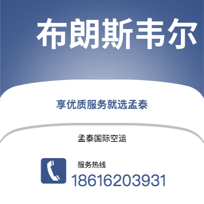 南充市到布朗斯韦尔空运公司|南充市至美国布朗斯韦尔航空运输2