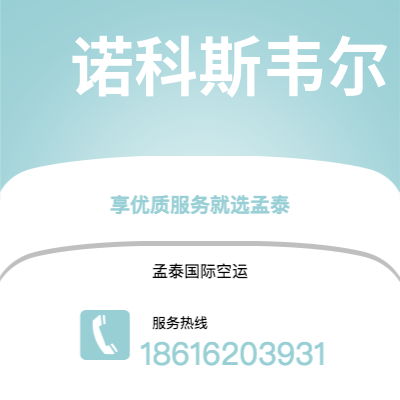 巴中市到诺科斯韦尔空运公司|巴中市至美国诺科斯韦尔航空运输2