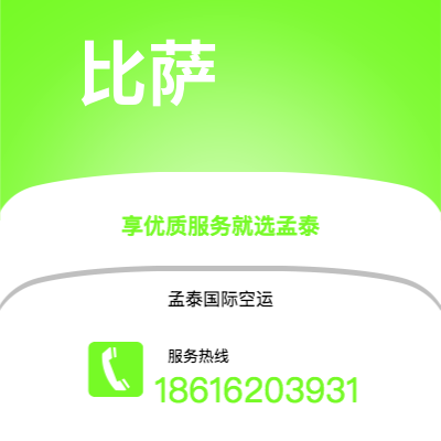 广安市到比萨空运公司|广安市至意大利比萨航空运输2