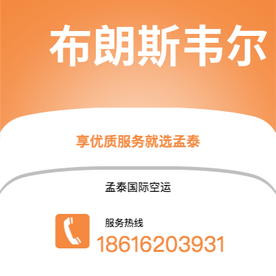 保山市到布朗斯韦尔空运公司|保山市至美国布朗斯韦尔航空运输2