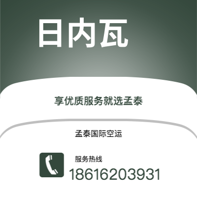 保山市到日内瓦空运公司|保山市至瑞士日内瓦航空运输2