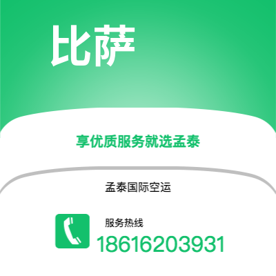 蒙自市到比萨空运公司|蒙自市至意大利比萨航空运输2