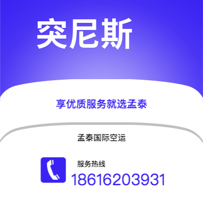 台中市到突尼斯空运公司|台中市至突尼斯突尼斯航空运输2