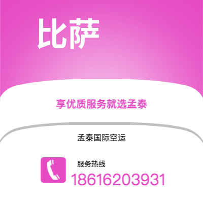 公主岭市到比萨快递价格查询|公主岭市至意大利比萨国际快递公司2