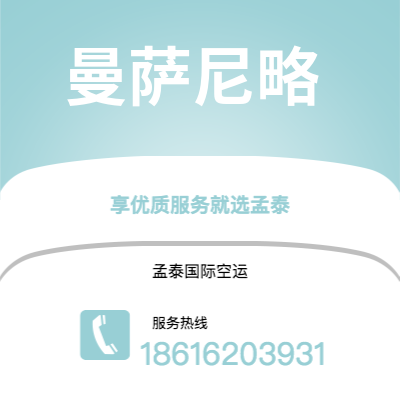 上海到曼萨尼略空运公司|上海至曼萨尼略航空运输2