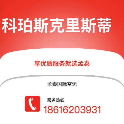 上海到科珀斯克里斯蒂空运公司|上海至科珀斯克里斯蒂航空运输2