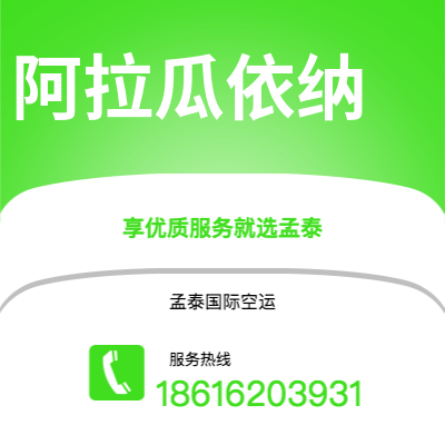 上海到阿拉瓜依纳空运公司|上海至阿拉瓜依纳航空运输2