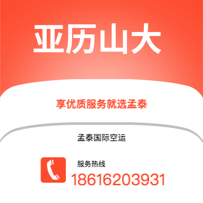 上海到亚历山大空运公司|上海至亚历山大航空运输2