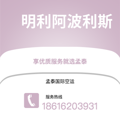 个旧市到明利阿波利斯海运价格查询|个旧市至美国明利阿波利斯国际海运整柜拼箱订舱2