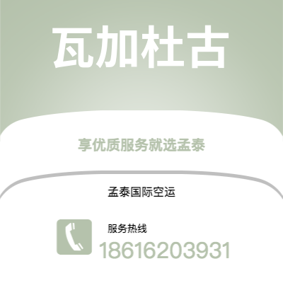 武汉到瓦加杜古空运公司|武汉到布基纳法索瓦加杜古航空运输2