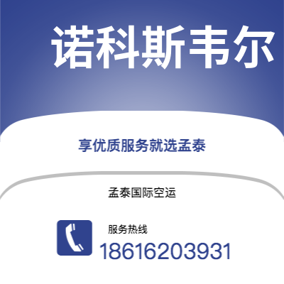 上海市到诺科斯韦尔空运公司|上海市至美国诺科斯韦尔航空运输2