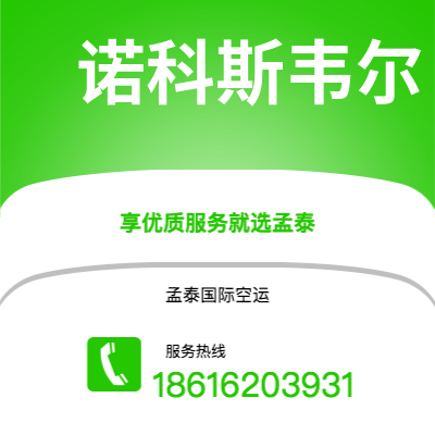 西安到诺科斯韦尔空运公司|西安到美国诺科斯韦尔航空运输2